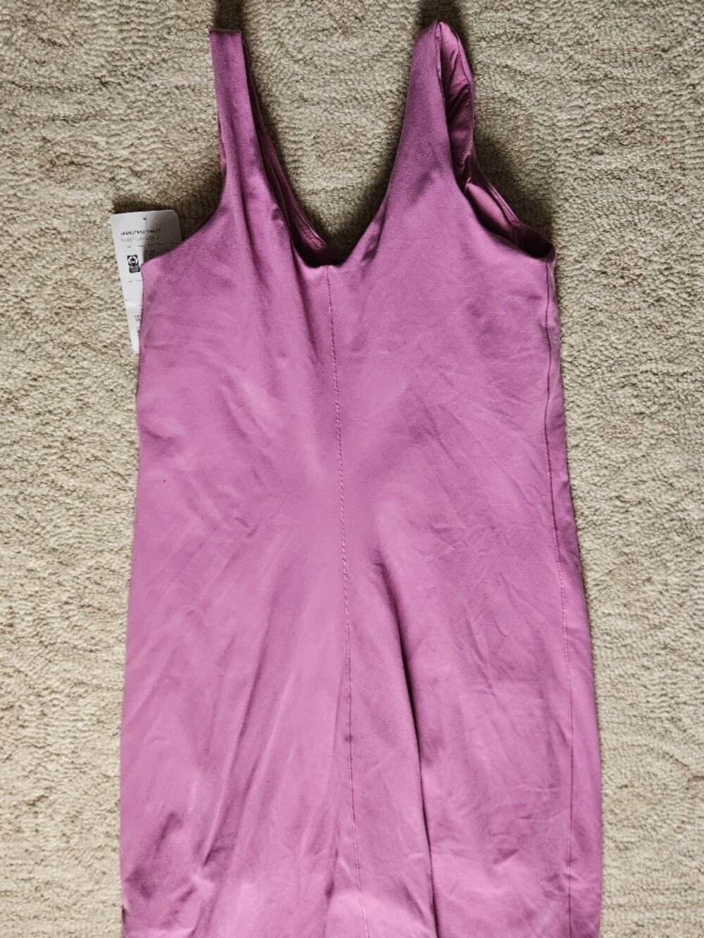 Athleta Transcend Dress Pink Medium TALL MT Built-In Shorts Athleisure or Active - Picture 3 of 12